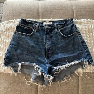 Abercrombie & Fitch Curvy Jean Shorts